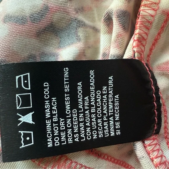 Perceptions Women’s Size L 2-Piece Dress Jacket Set Coral Print Career Church - Picture 11 of 12